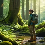클라우드 환경에서의 AI ML 모델 배포 - **Prompt 1: Enchanted Forest Explorer**
    "A wide shot of a young adventurer, gender-neutral, appr...